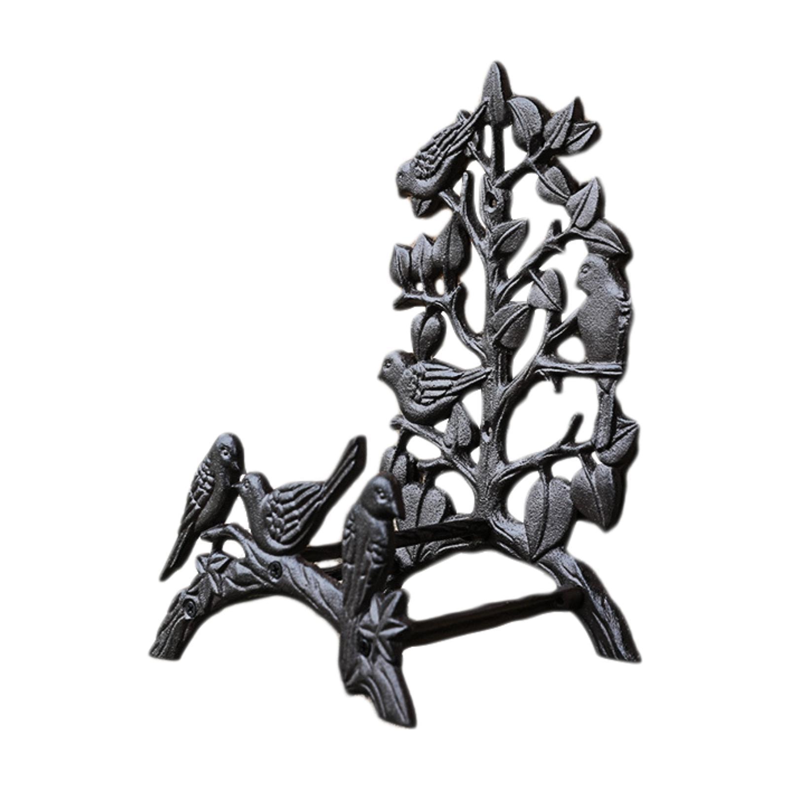Moyitang Garden Hose Holder Courtyard Storage Decoration Metal Hose Storage Organizer 23cmx16cmx32cm